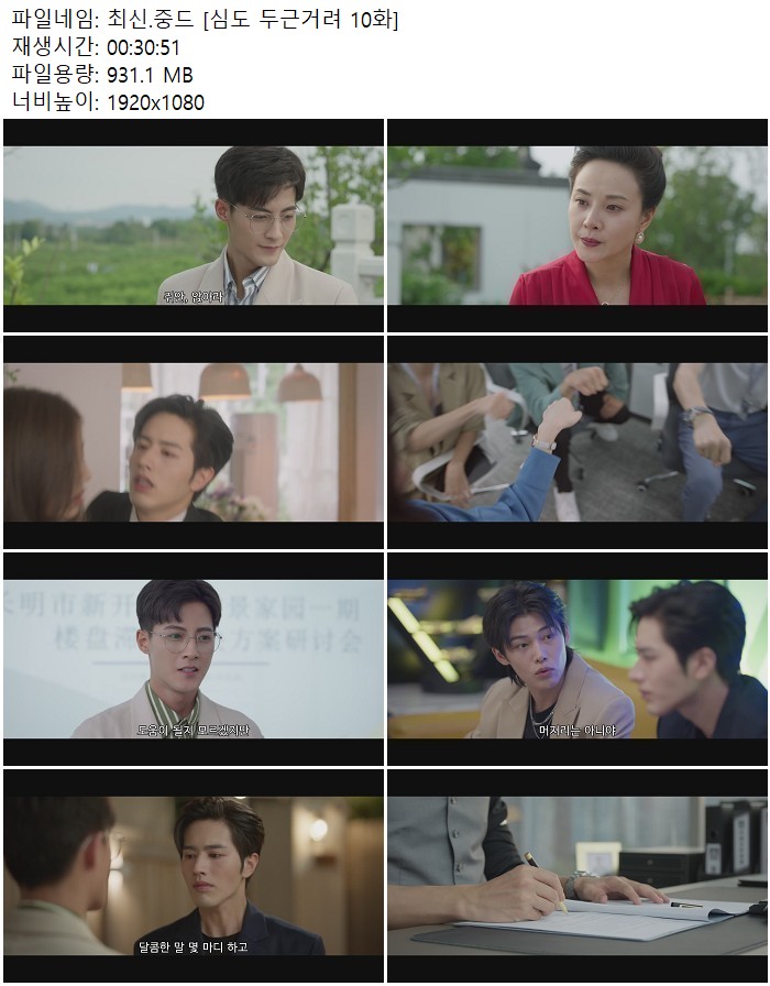 최신.중드 [심도 두근거려 10화]