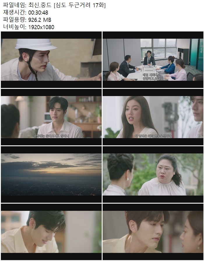 최신.중드 [심도 두근거려 17화]