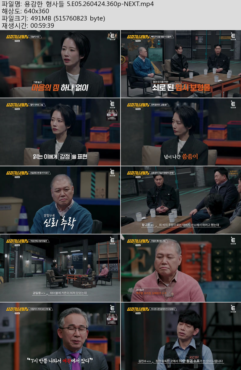 용감한 형사들 5.E05.260424.360p-NEXT