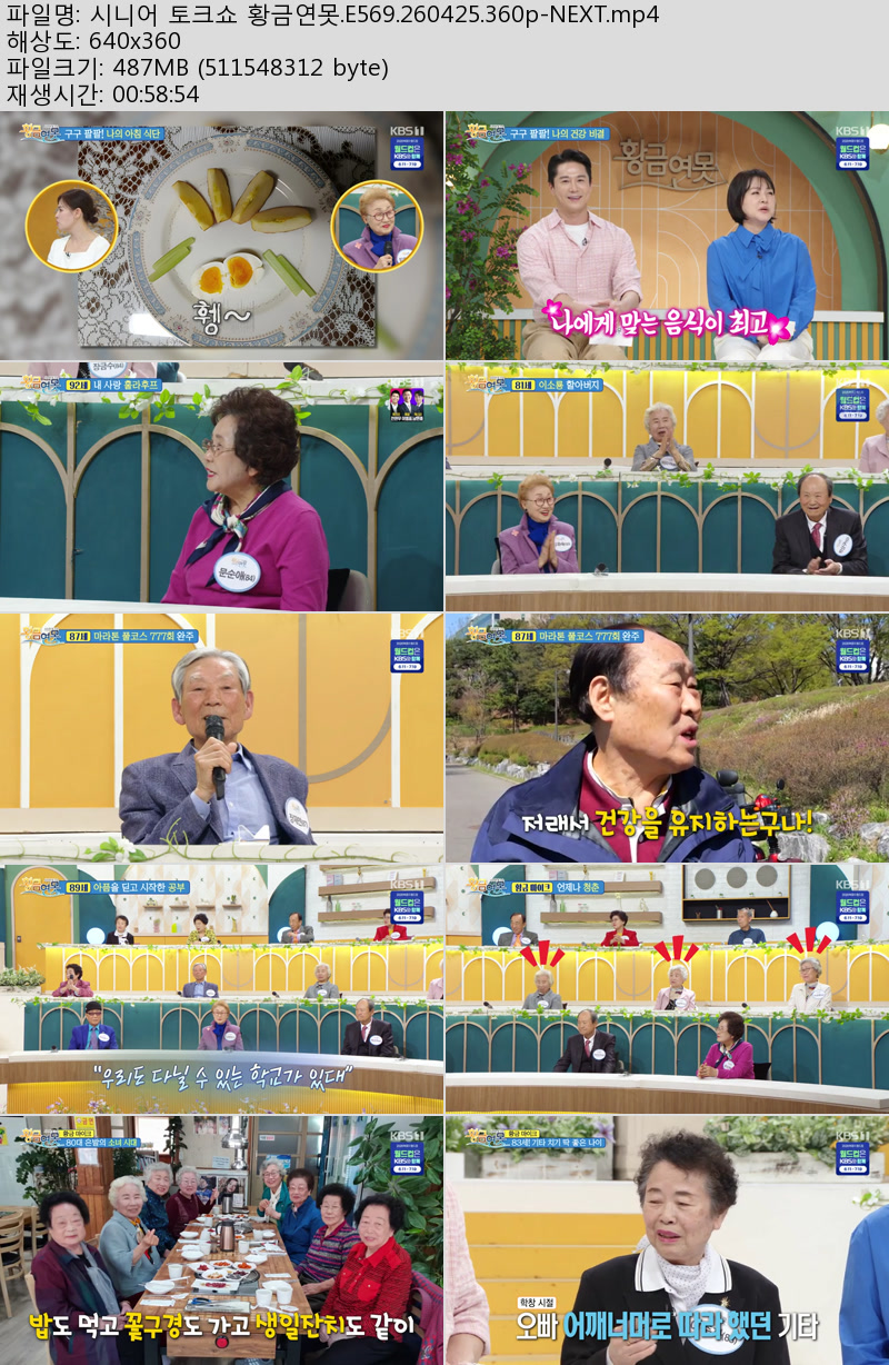 시니어 토크쇼 황금연못.E569.260425.360p-NEXT