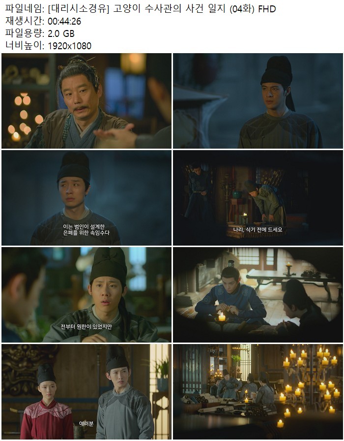[대리시소경유] 고양이 수사관의 사건 일지 (04화) FHD