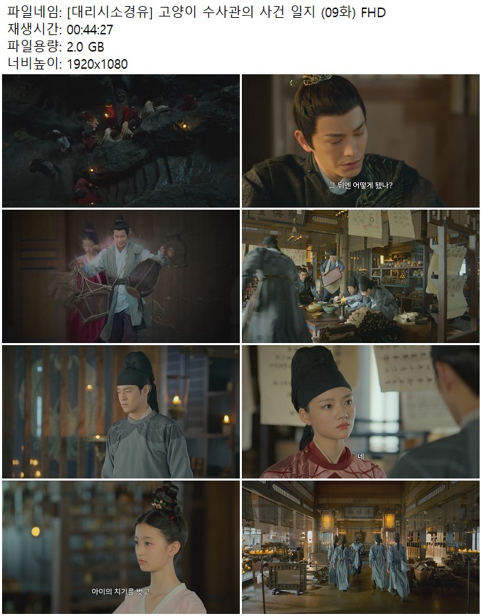 [대리시소경유] 고양이 수사관의 사건 일지 (09화) FHD