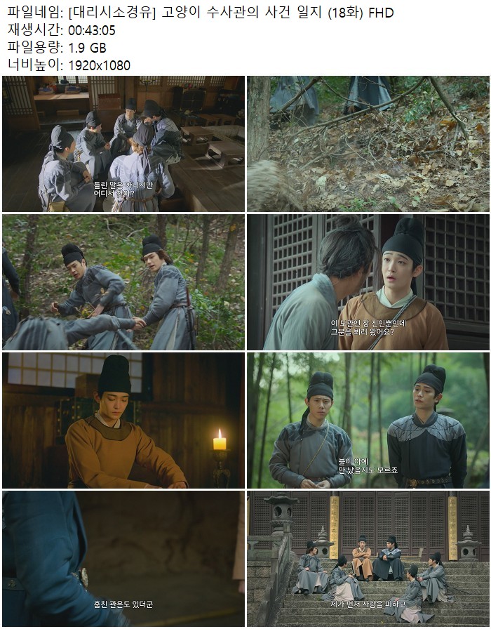 [대리시소경유] 고양이 수사관의 사건 일지 (18화) FHD