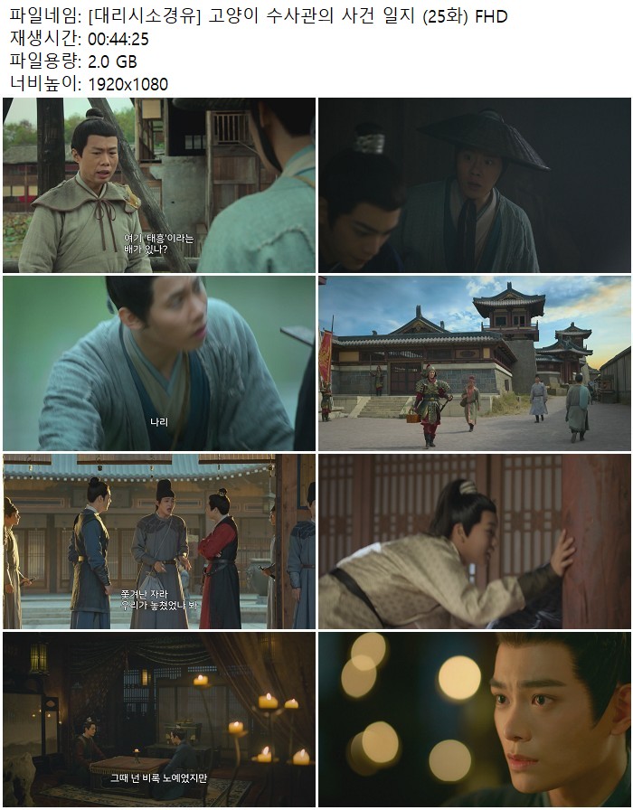 [대리시소경유] 고양이 수사관의 사건 일지 (25화) FHD