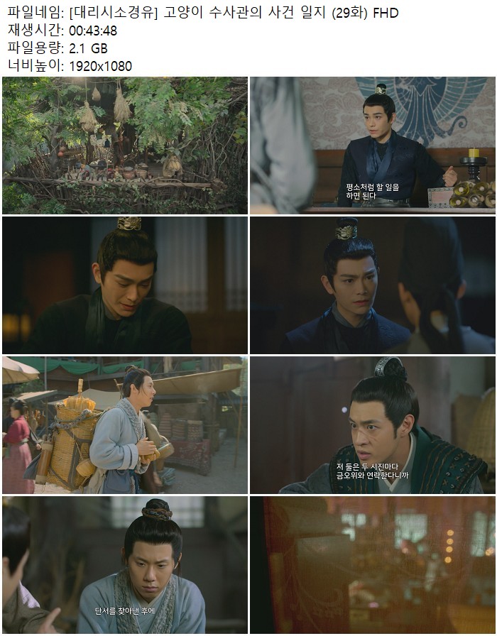 [대리시소경유] 고양이 수사관의 사건 일지 (29화) FHD
