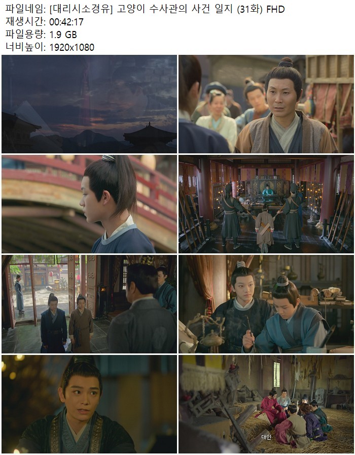 [대리시소경유] 고양이 수사관의 사건 일지 (31화) FHD