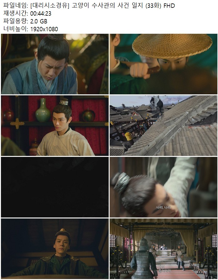 [대리시소경유] 고양이 수사관의 사건 일지 (33화) FHD