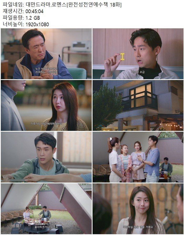 대만드라마.로멘스[완전성전연애수책 18화]