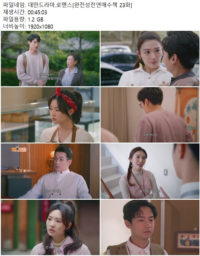 대만드라마.로멘스[완전성전연애수책 23화]
