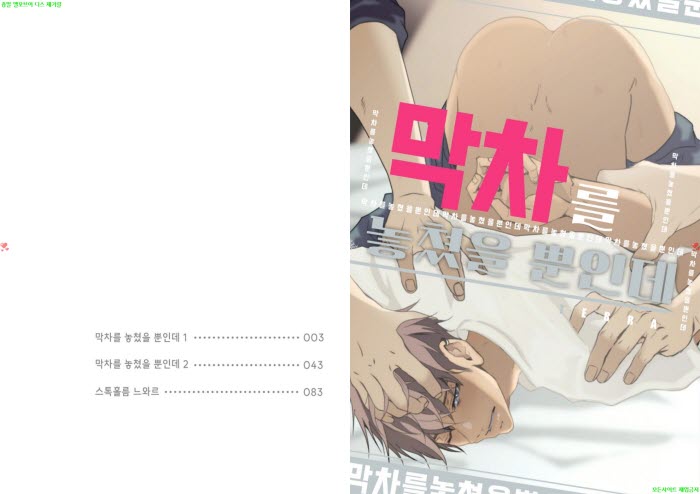 [BL만화] 테라 - 막차를 놓쳤을 뿐인데[냥면] 05.07