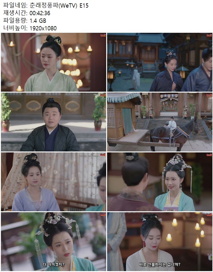 춘래정풍파(WeTV) E15