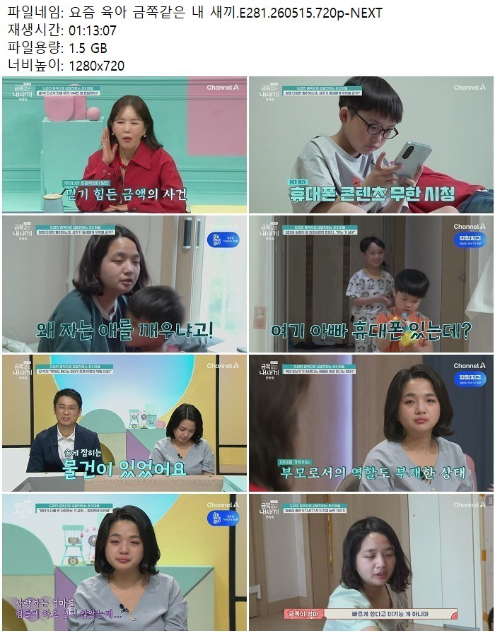 요즘 육아 금쪽같은 내 새끼.E281.260515.720p-NEXT
