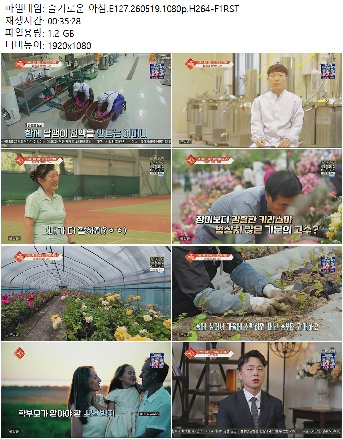 슬기로운 아침.E127.260519.1080p.H264