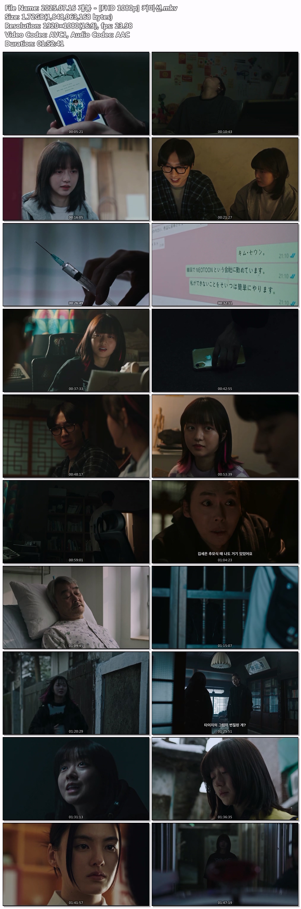 2025.07.16 개봉 - [FHD 1080p] 커미션