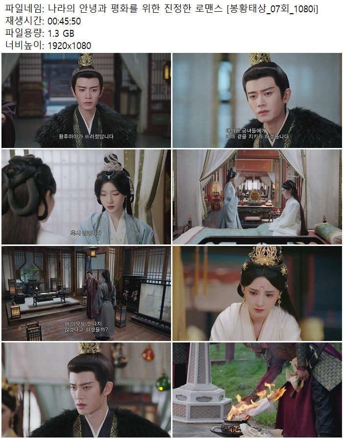 나라의 안녕과 평화를 위한 진정한 로맨스 [봉황태상_07회_1080i]