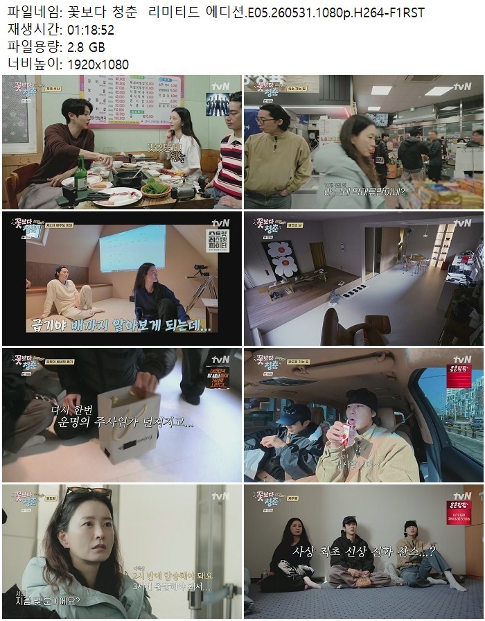 꽃보다 청춘  리미티드 에디션.E05.260531.1080p.H264