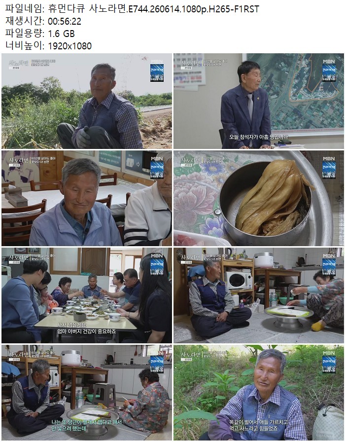 휴먼다큐 사노라면.E744.260614.1080p.H265