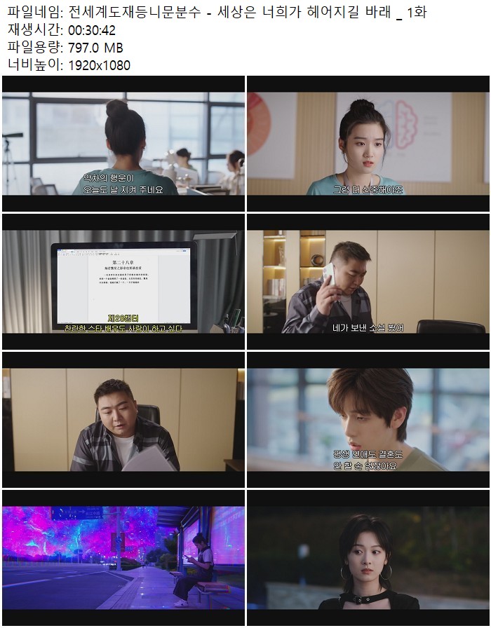 전세계도재등니문분수 - 세상은 너희가 헤어지길 바래 _ 1화