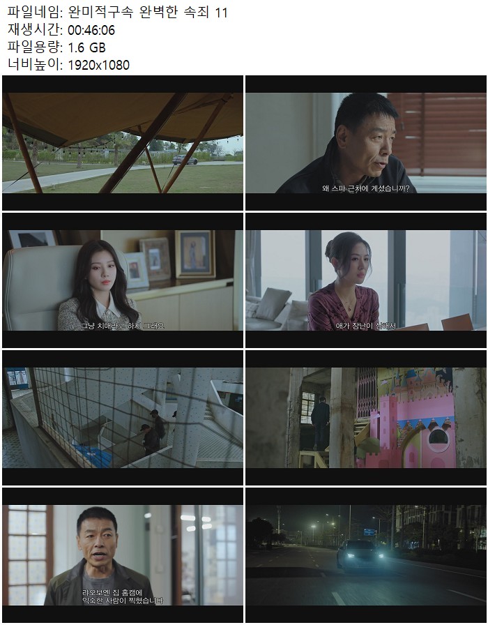 완미적구속 완벽한 속죄 11