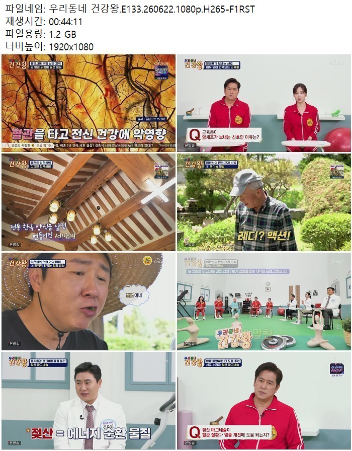 우리동네 건강왕.E133.260622.1080p.H265