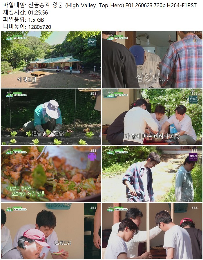 산골총각 영웅 (High Valley, Top Hero).E01.260623.720p.H264