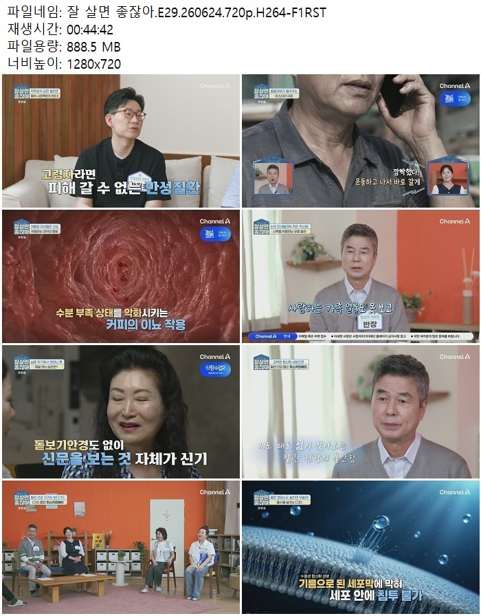 잘 살면 좋잖아.E29.260624.720p.H264