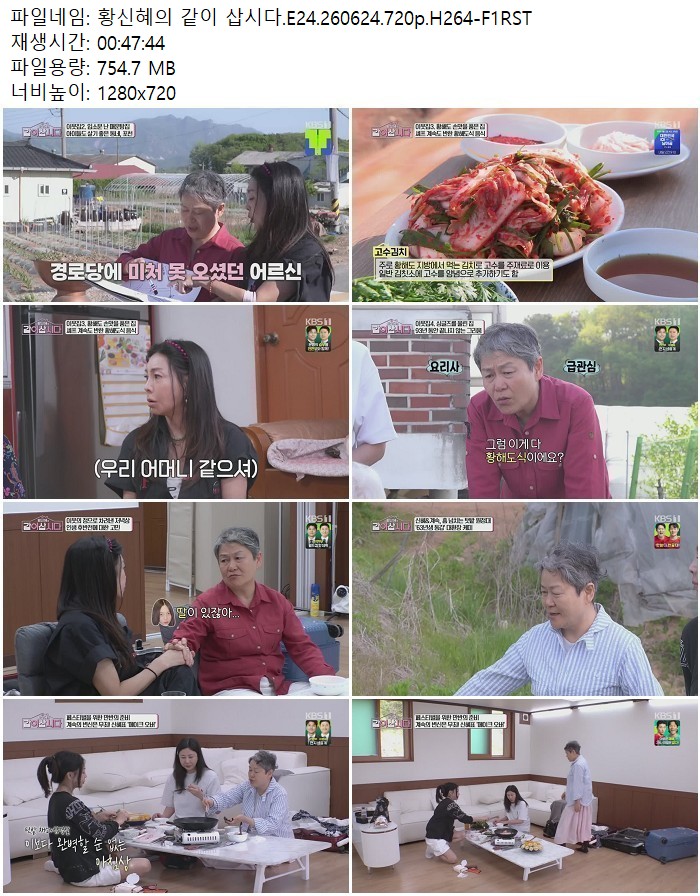 황신혜의 같이 삽시다.E24.260624.720p.H264