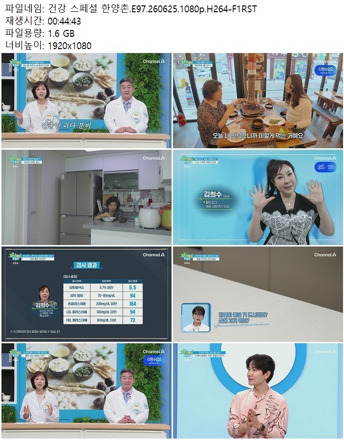 건강 스페셜 한양촌.E97.260625.1080p.H264