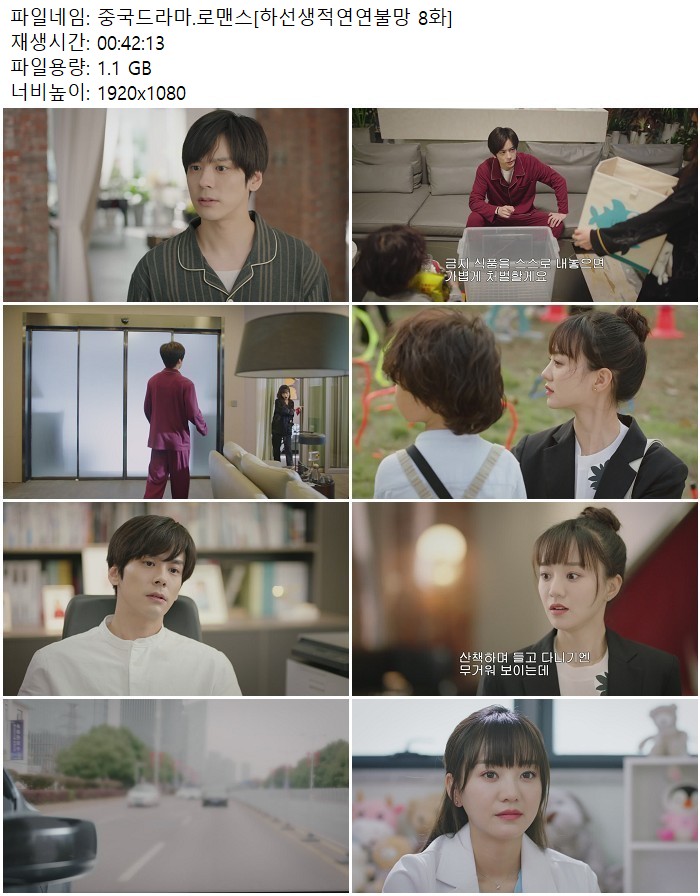 중국드라마.로맨스[하선생적연연불망 8화]
