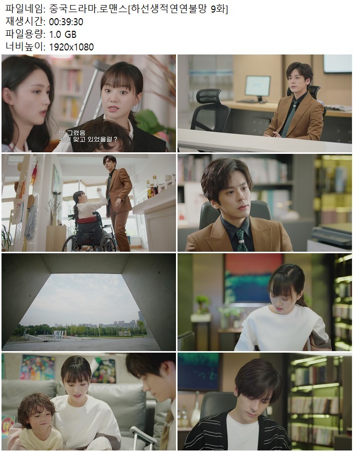 중국드라마.로맨스[하선생적연연불망 9화]