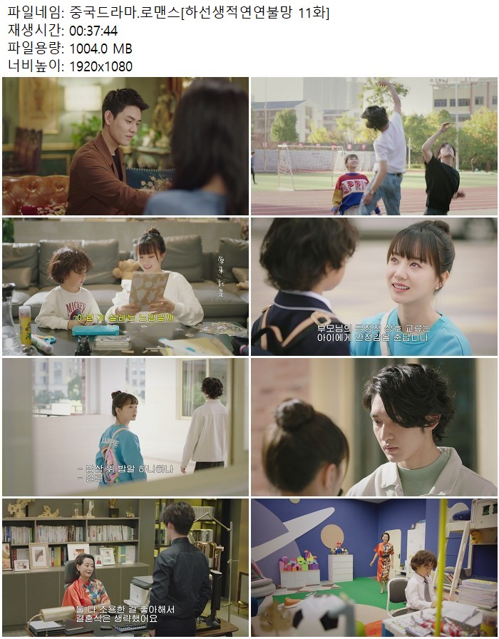 중국드라마.로맨스[하선생적연연불망 11화]