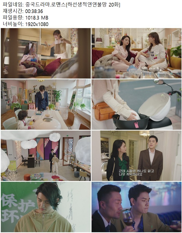 중국드라마.로맨스[하선생적연연불망 20화]