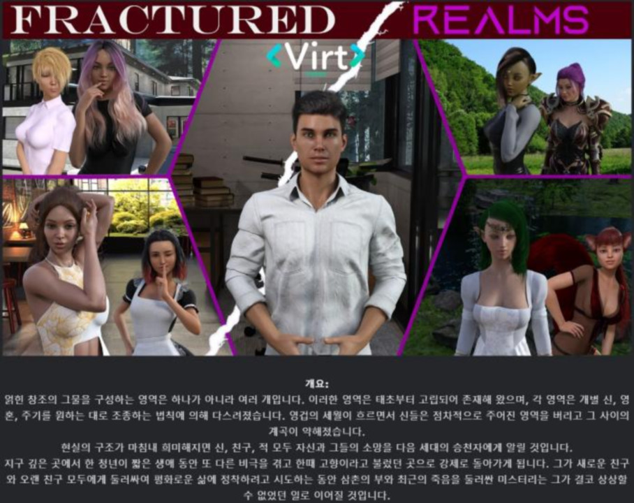 [한글.렌파이.남주.업뎃]Fractured Realms 0.6.2.zip