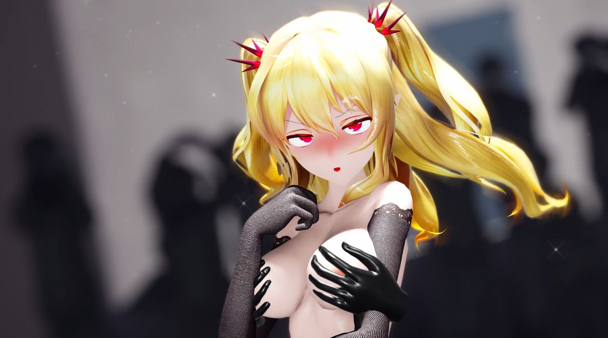 [가림x] 드라큐라 그녀의 댄스 MMD