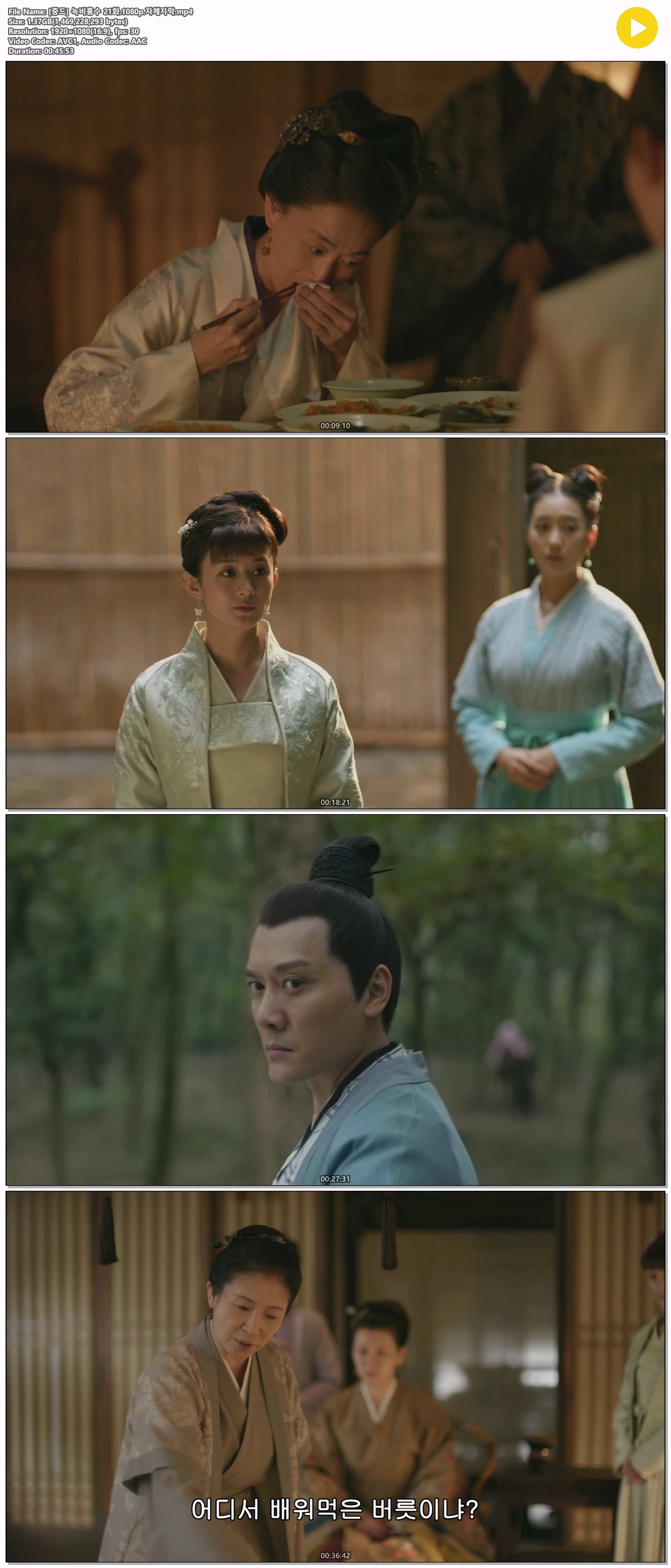 [중드] 녹비홍수 21화.1080p.자체자막