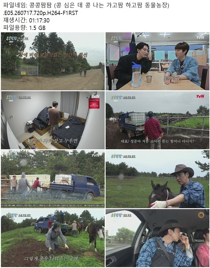 콩콩팜팜 (콩 심은 데 콩 나는 가고팜 하고팜 동물농장).E05.26071..