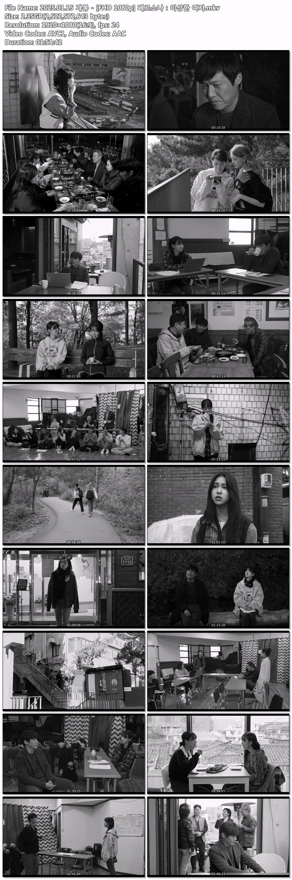 2025.01.15 개봉 - [FHD 1080p] 페르소나 이상한 여자