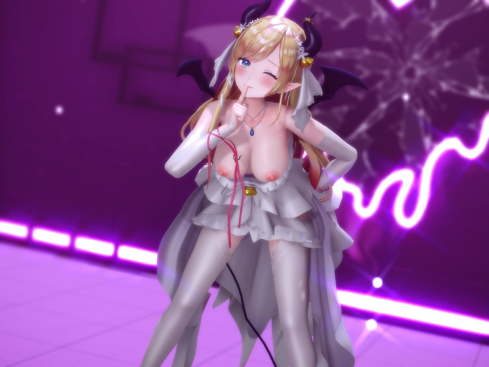 [가림x] 악마 신부 그녀의 MMD 댄스