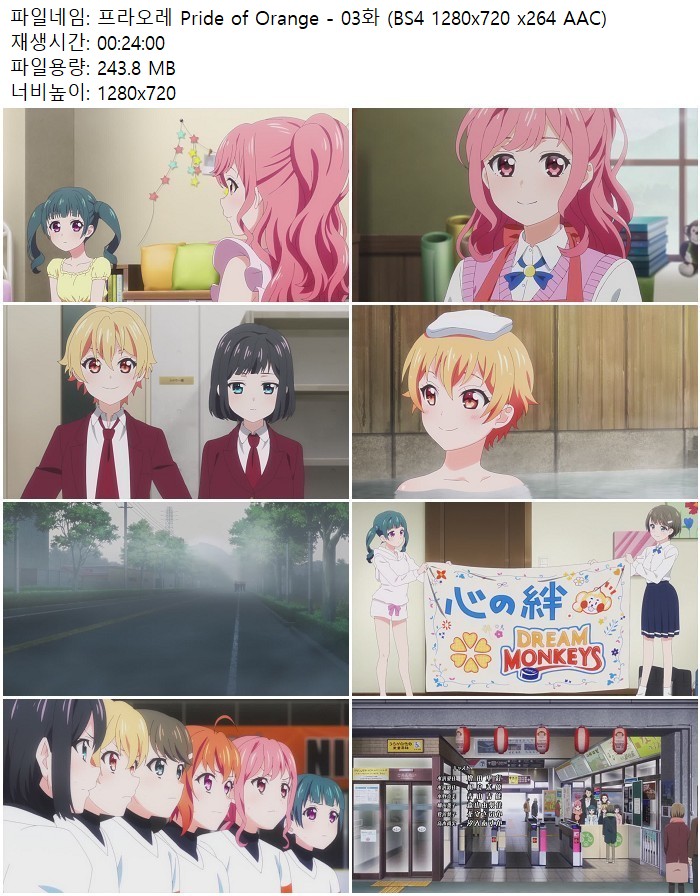 프라오레 Pride of Orange - 03화 (BS4 1280x720 x264 AAC)