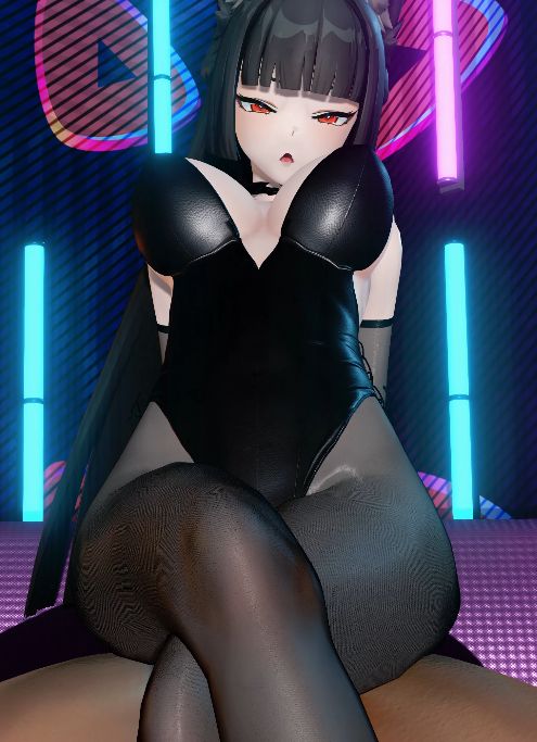 [가림x] 오늘의 클럽 이벤트는 바니걸 미야비