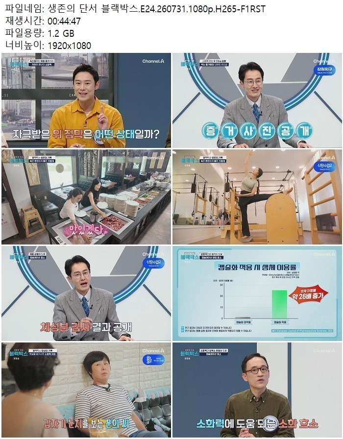 생존의 단서 블랙박스.E24.260731.1080p.H265
