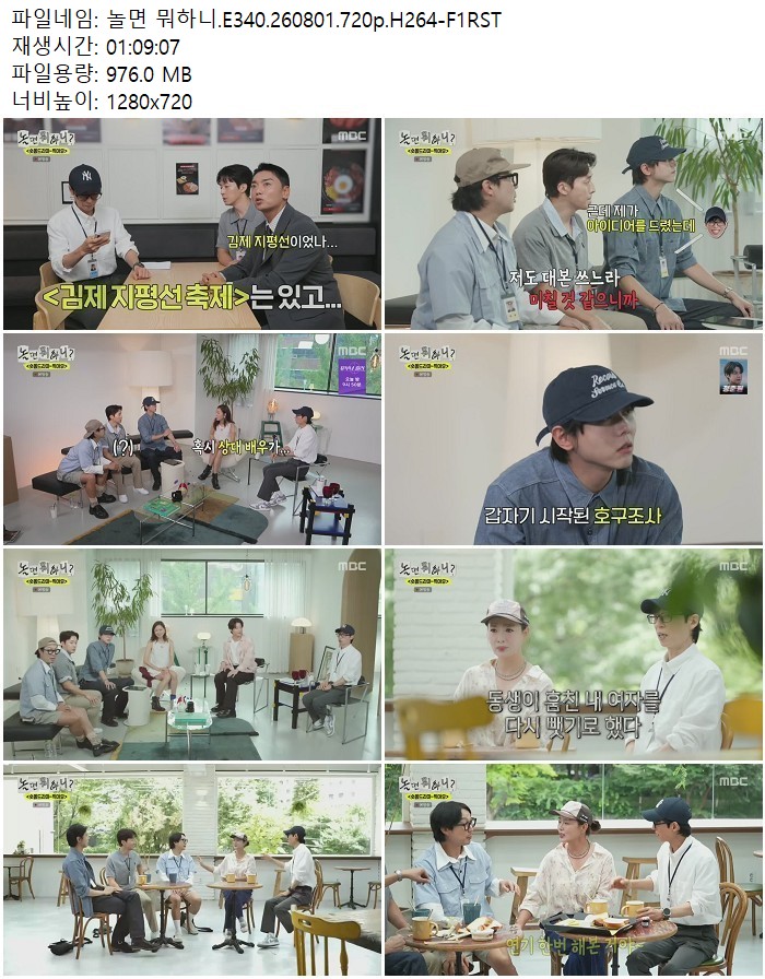 놀면 뭐하니.E340.260801.720p.H264