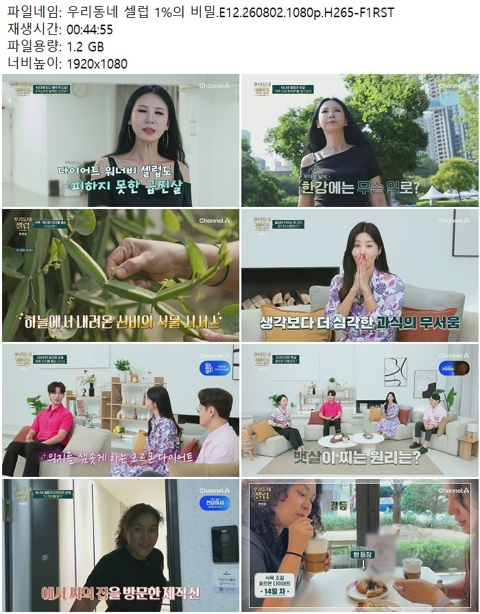 우리동네 셀럽 1%의 비밀.E12.260802.1080p.H265