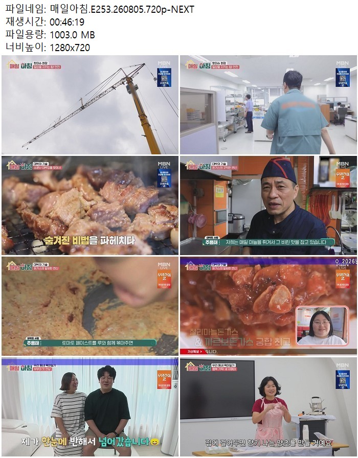 매일아침.E253.260805.720p-NEXT