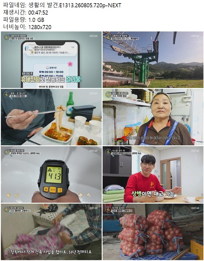 생활의 발견.E1313.260805.720p-NEXT