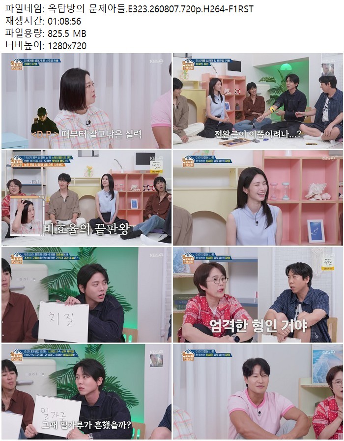 옥탑방의 문제아들.E323.260807.720p.H264