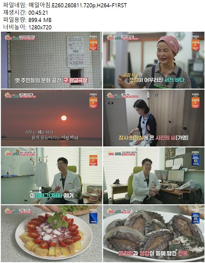 매일아침.E260.260811.720p.H264