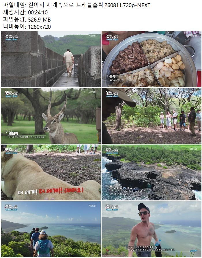 걸어서 세계속으로 트래블홀릭.260811.720p-NEXT