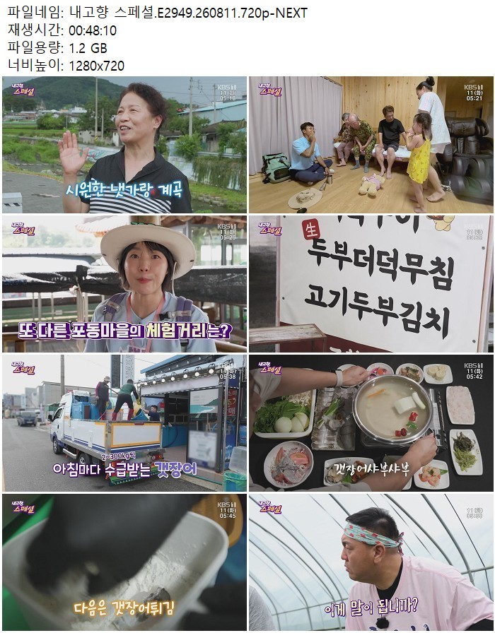 내고향 스페셜.E2949.260811.720p-NEXT