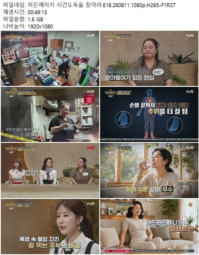 히든에이지 시간도둑을 찾아라.E16.260811.1080p.H265